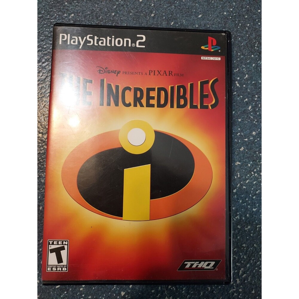 Disney Pixar's The Incredibles Complete w/ Manual (PS2) Sony PlayStation 2 THQ